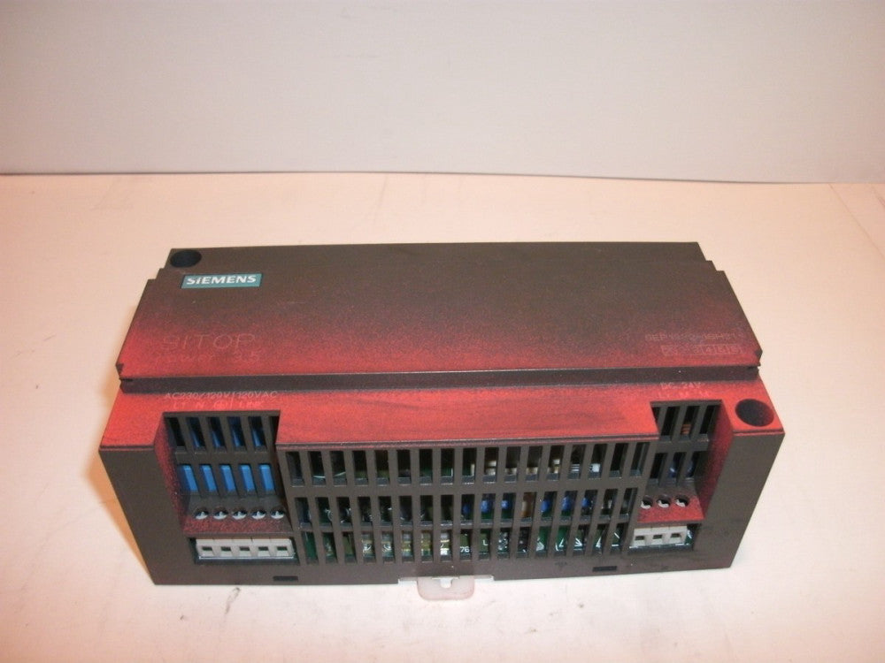 SIEMENS 6EP1 332-1SH31 POWER SUPPLY SITOP POWER 3.5 IN 120V-230V OUT DC24V 3.5A