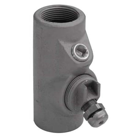 Appleton Electric Eyd-4 Imc Sealing, 1-1/4 In, Threaded, Iron, Plain, Silver