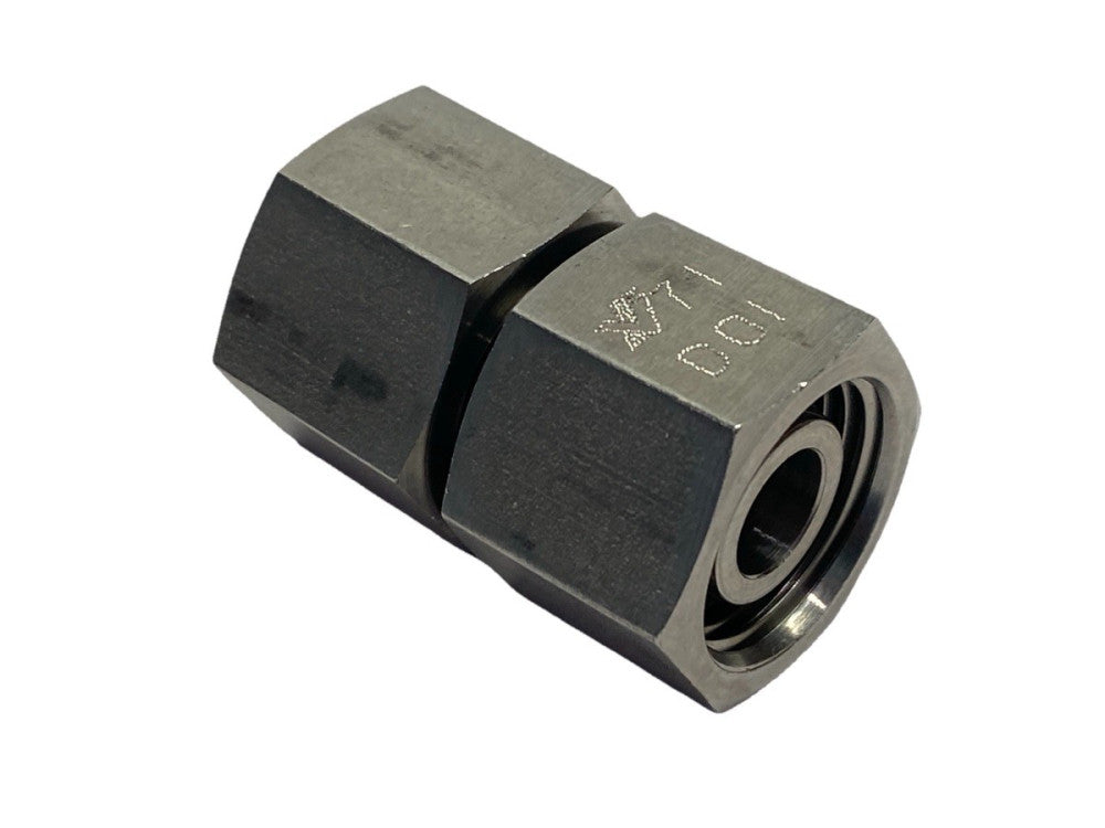 Brennan Industries D6565-L12-L12-SS Swivel Straight SS M18x1.5