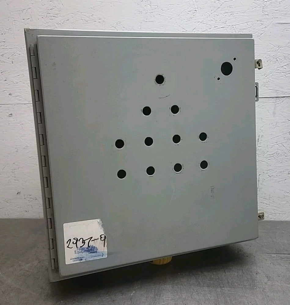 Hoffman A242408LP Electrical Enclosure Control Panel 24x24x8" *See Pictures 