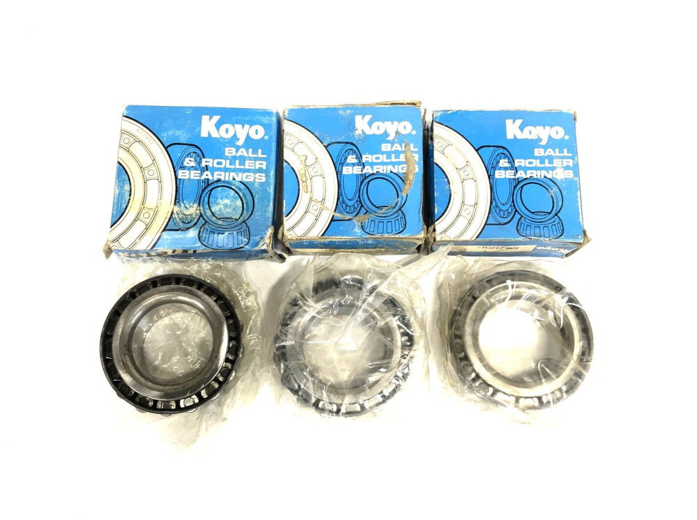 Koyo Tapered Roller Bearing HM212047 [Lot of 3] NOS
