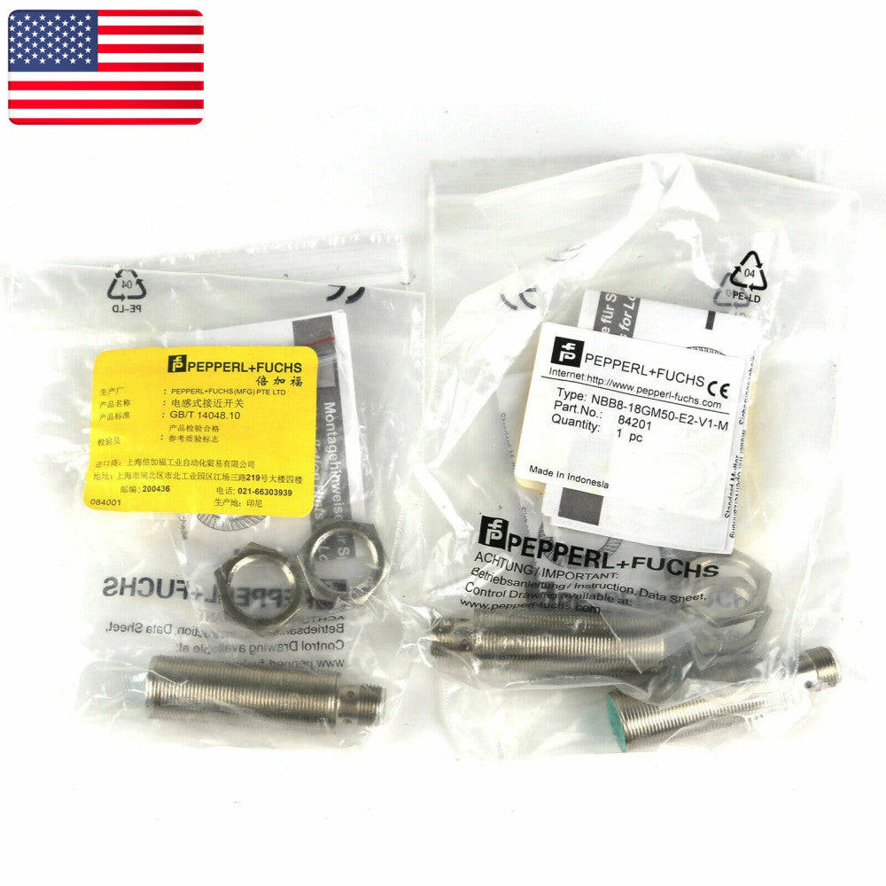 1Pc New For Pepperl+Fuchs NBB8-18GM50-E2-V1-M Proximity switch sensor - US Stock