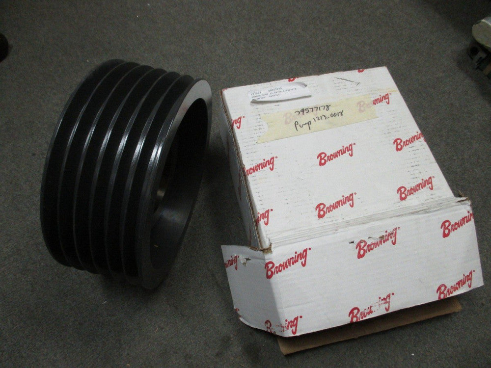 Browning 6B5V110 6-Grove Idler Sheave 11.28" OD,  4-19/32"W 