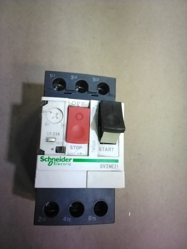 Schneider Electric GV2ME21 17-23A 3-Pole Motor Circuit Breaker