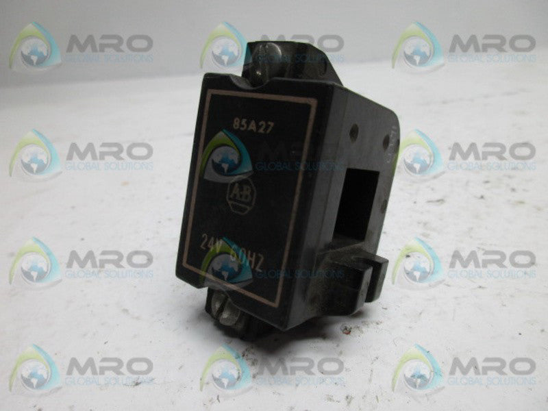 ALLEN BRADLEY 85A27 COIL 24V  UNMP