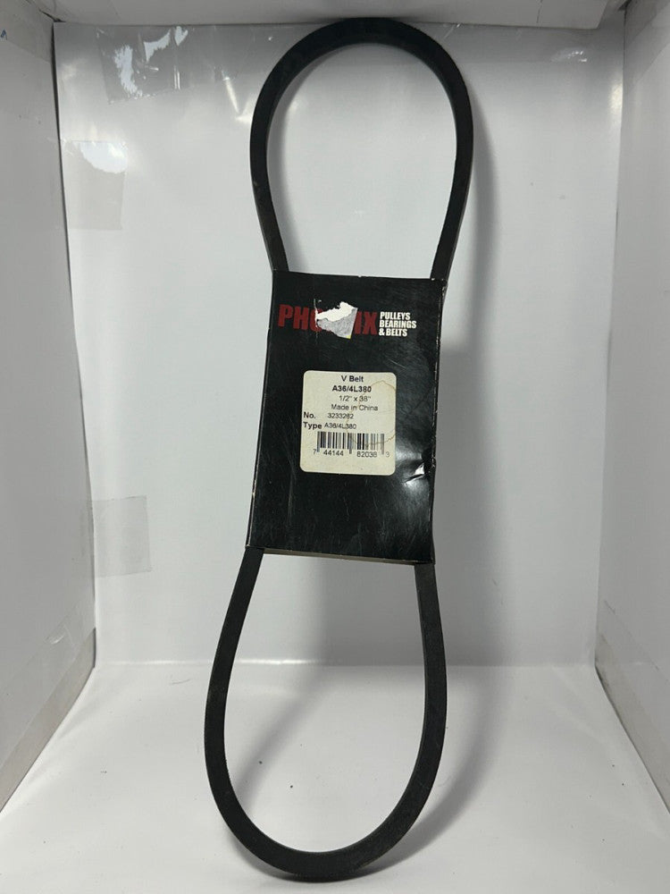 Phoenix Belt A36 4L380 V-Belt 1/2" x 38" PHX820380