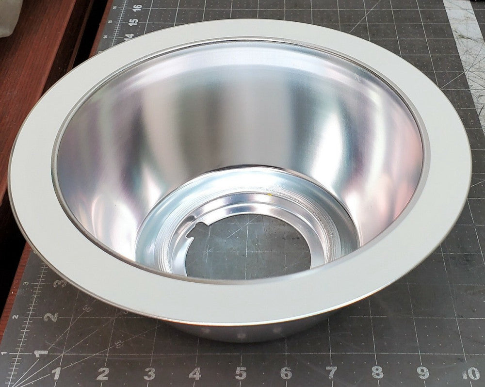 4 Pack 8” Open Recessed Downlight Reflector MaxLite 1410092 NEW IN BOX [D1S2]