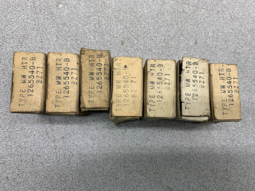 LOT OF 7 NEW IN BOX WESTINGHOUSE HEATER ELEMENT 1265540-B