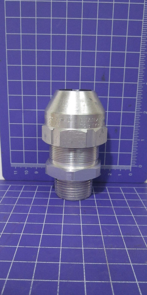 THOMAS & BETTS TCF100-78AL 0.66 to 0.78 Straight Strain Relief Cord Grip 1" NPT