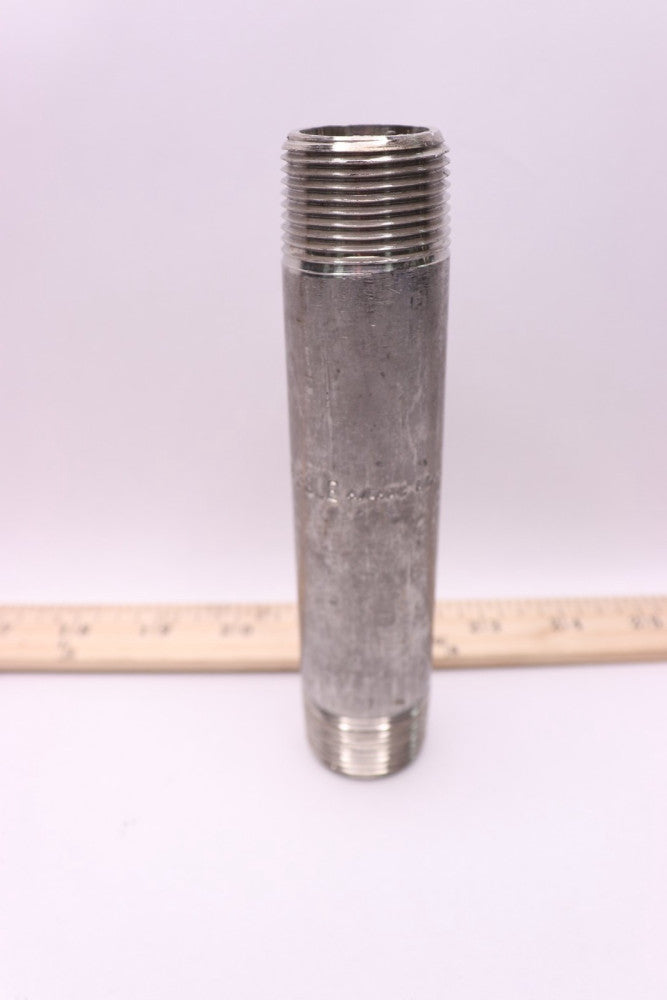 Pipe Nipple Threaded Both Ends Black Steel Sch 160 1" x 6" 88UE