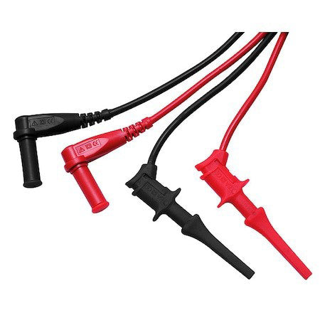 Triplett Tl20 Test Lead,300 V,5 A,18 Awg,Mini-Hook Tip