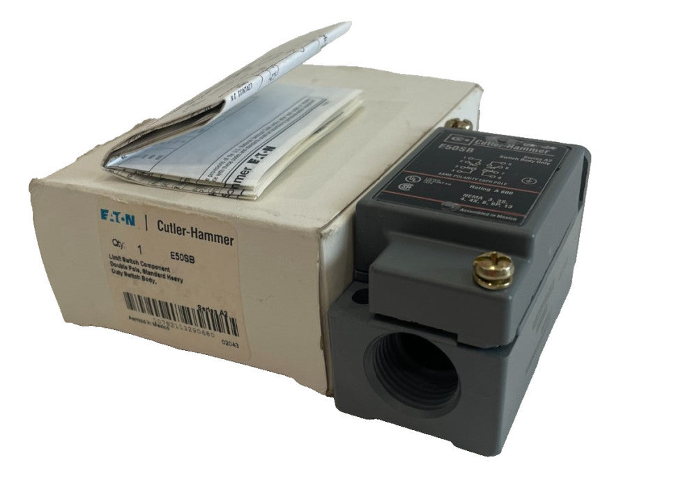 NEW CUTLER HAMMER E50SB LIMIT SWITCH SERIES A2