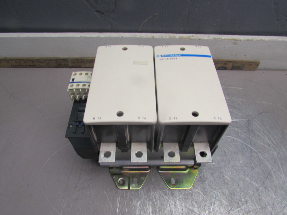 SCHNEIDER ELECTRIC SQUARE D Telemecanique LC1F4004, 4P/420A/600V, CLEAN TAKEOUT