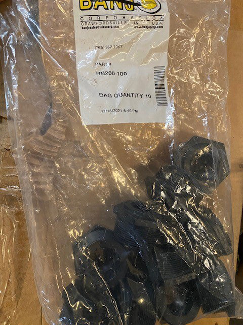 10 PACK Banjo HB150 Polypropylene Hose Fitting, Adapter 1-1/2" NPT Male x 1-1/2"
