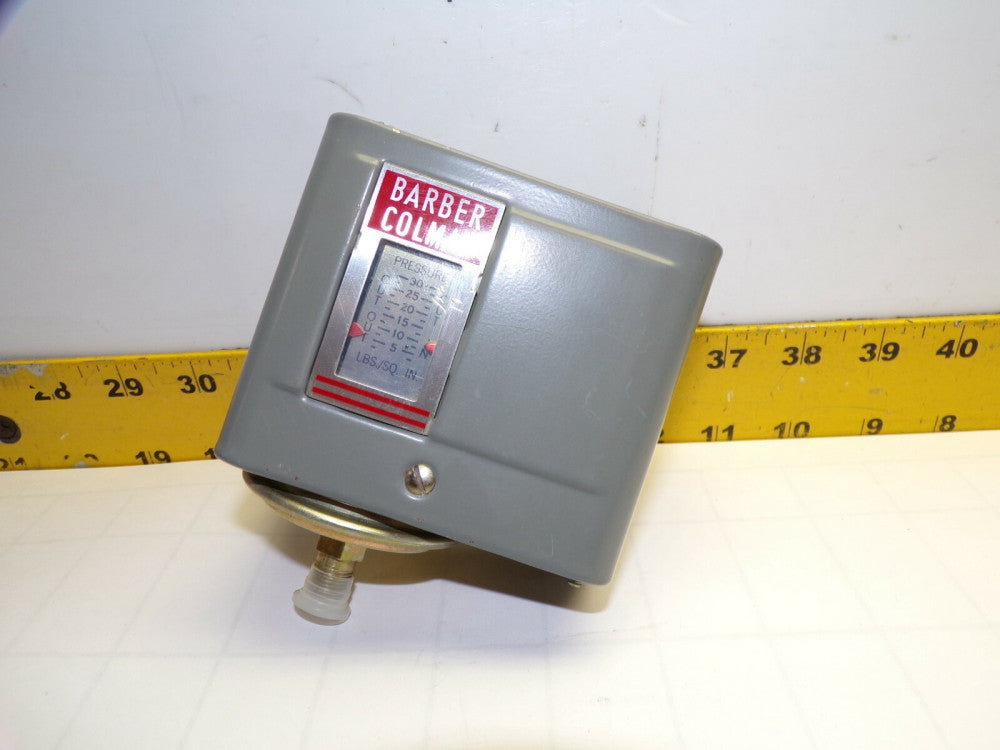 NEW BARBER COLMAN PRESSURE SWITCH 120/277 VAC 1 PHASE 3-30 PSI  PC132-0-1