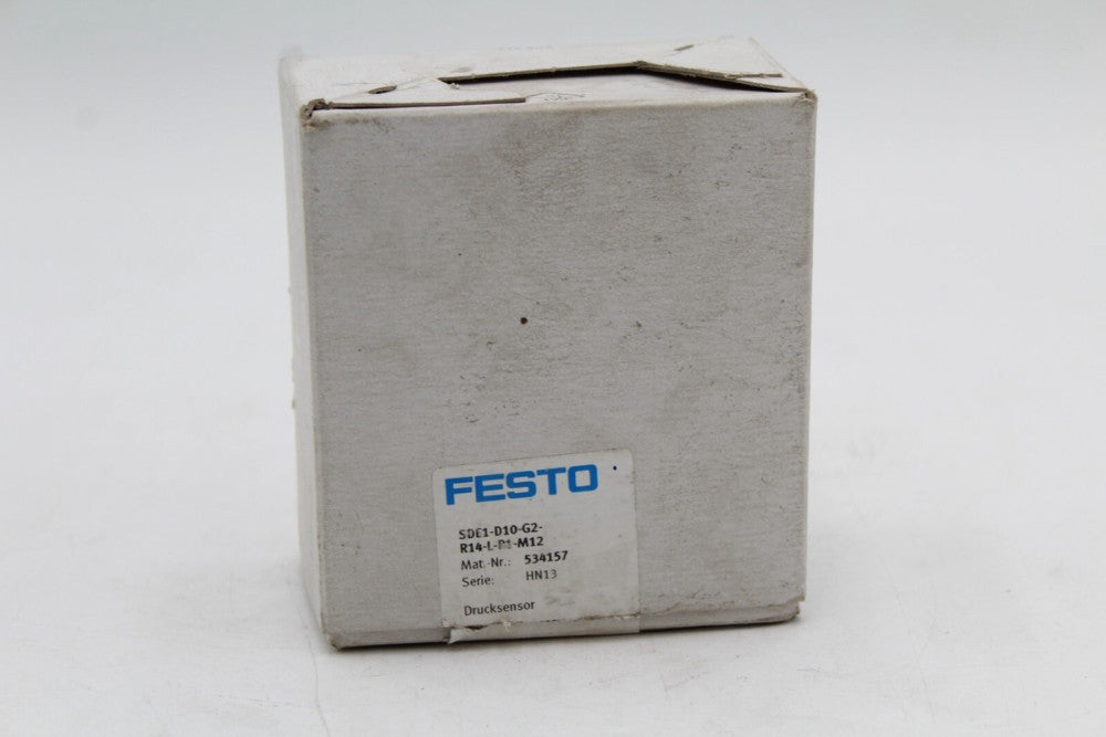 Festo SDE1-D10-G2-R14-L-P1-M12 Pressure Sensor