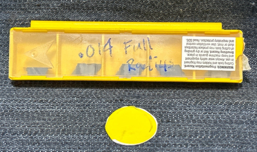KENNAMETAL RIGHT HAND GROOVING INSERT NG2041R KC5010 LOT OF 5