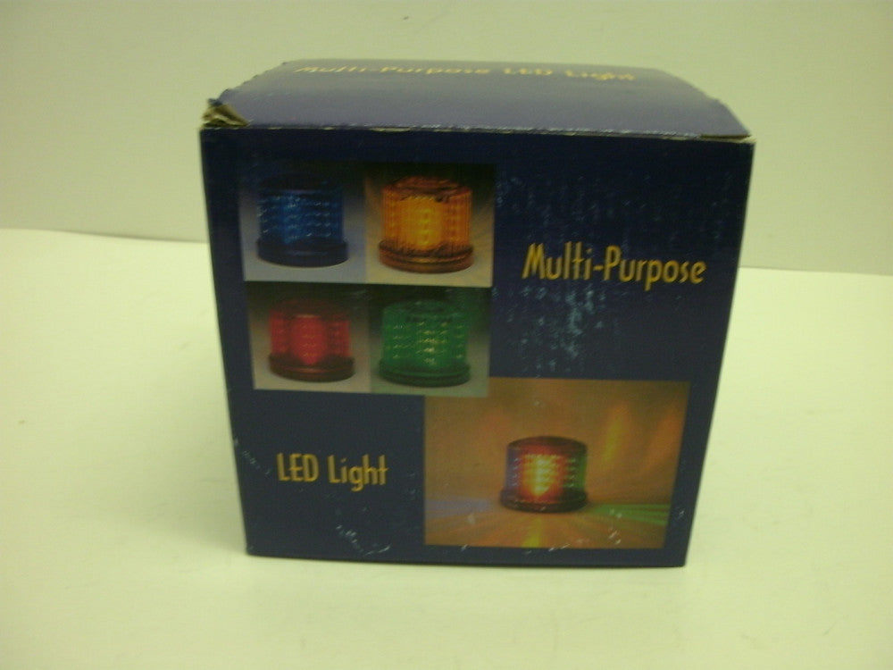 MULTI-PURPOSE LED LIGHT ROTARY BLINKING GREEN 4 AA BATTERY'S NEW IN BOX