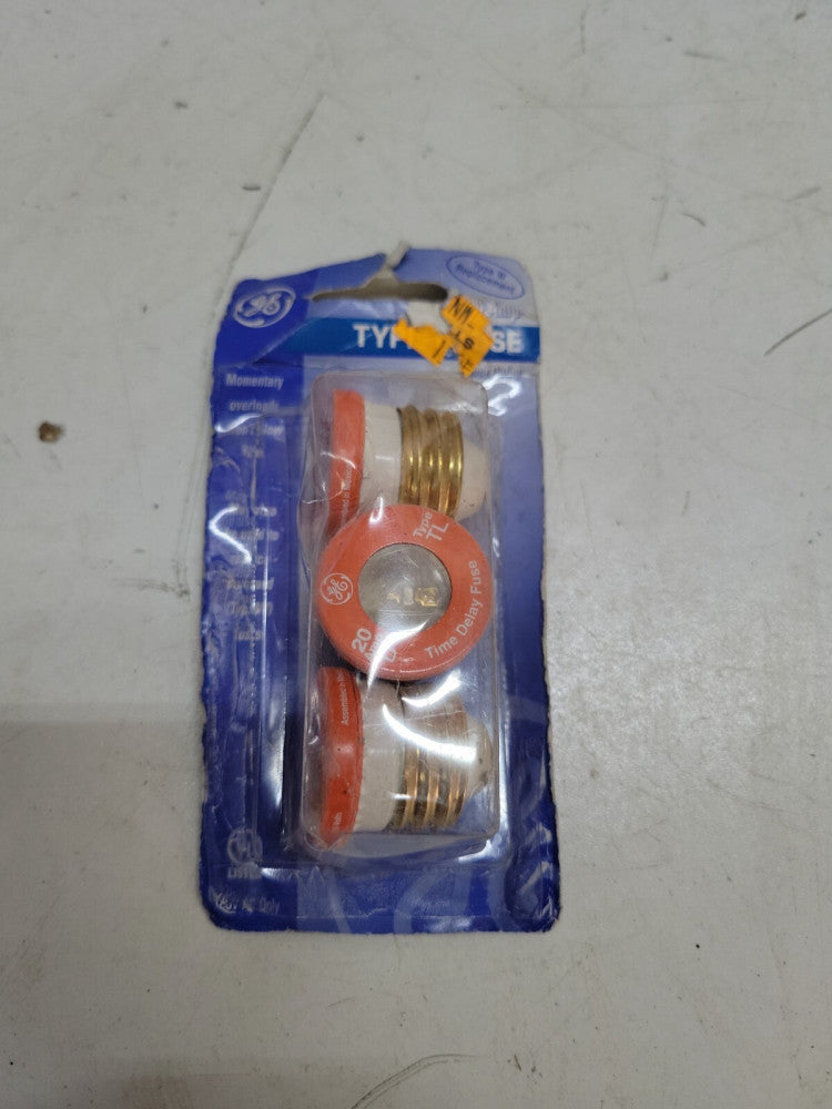 GE Type T/TL Time Delay Fuse 20-Amp New old Stock!