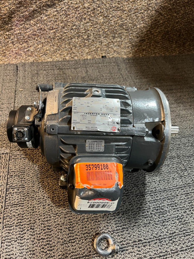 US Motors 3HP PH3 230/460V 1755Rpm MKA059 6206-2Z-J/C3 CTNX 40 Max AMB Motor