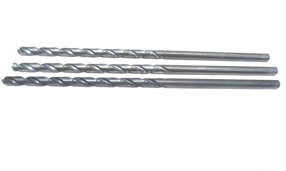 C-L (50298) #8 .199 x 3/16 x 3-5/8 x 6 118° 2-Flute RH HSS Taper Drill - 3 QTY