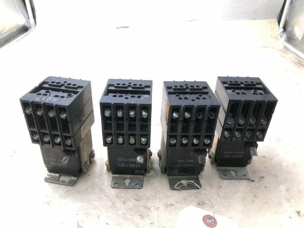 Rowan Control 2180D Definite Purpose Contactor 15A 300VAC 120-130VDC -Lot of 4