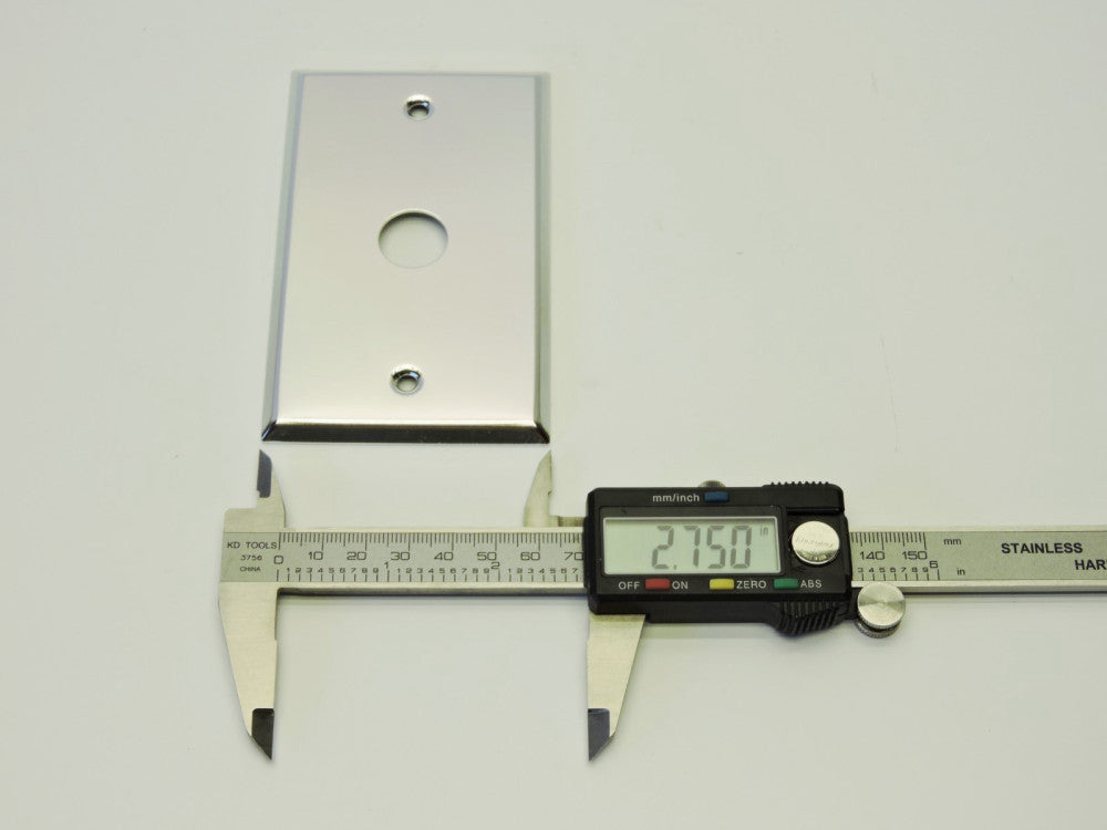 .6875” 5/8 Hole One Gang Weatherproof Box Cover for Doorbell Buzzer Application
