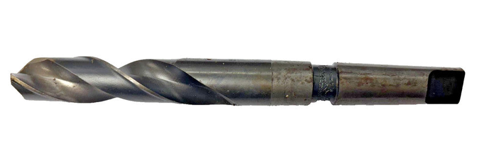 CLE-FORGE, #3 MORSE TAPER SHANK DRILL BIT, SIZE 31/32", OAL 9"