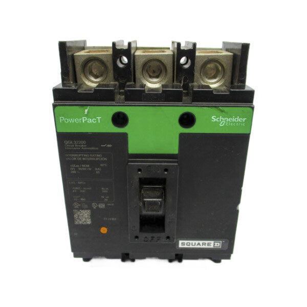 SQUARE D QGL32200 240V 200A (GREEN) (CHIPPED) NSNP