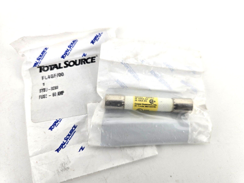 2pcs Bussmann SC-60 60 Amp Buss Spa Fuses Class G Time Delay