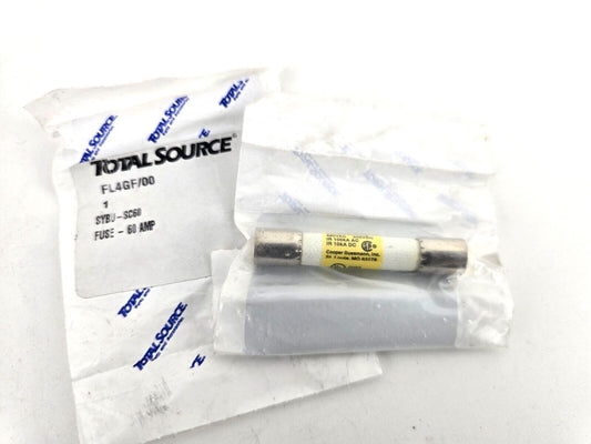 2pcs Bussmann SC-60 60 Amp Buss Spa Fuses Class G Time Delay