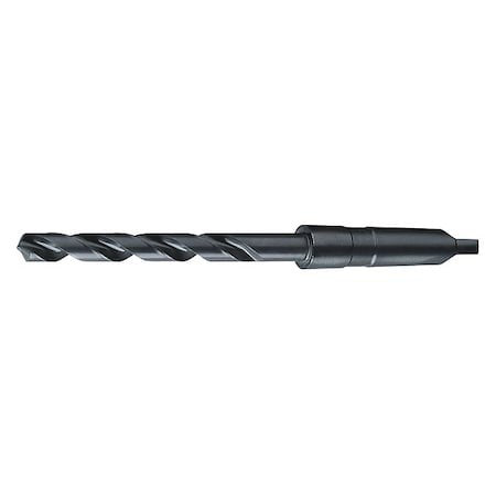 Westward 5Tvh3 Taper Shank Drill,1 5/16,No 4Mt,Blk Oxide