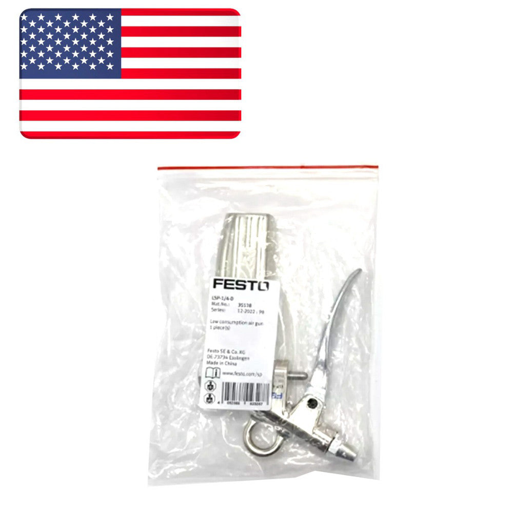 New In Bag FESTO LSP-1/4-D (35528) Low Consumption Air Gun - US Stock
