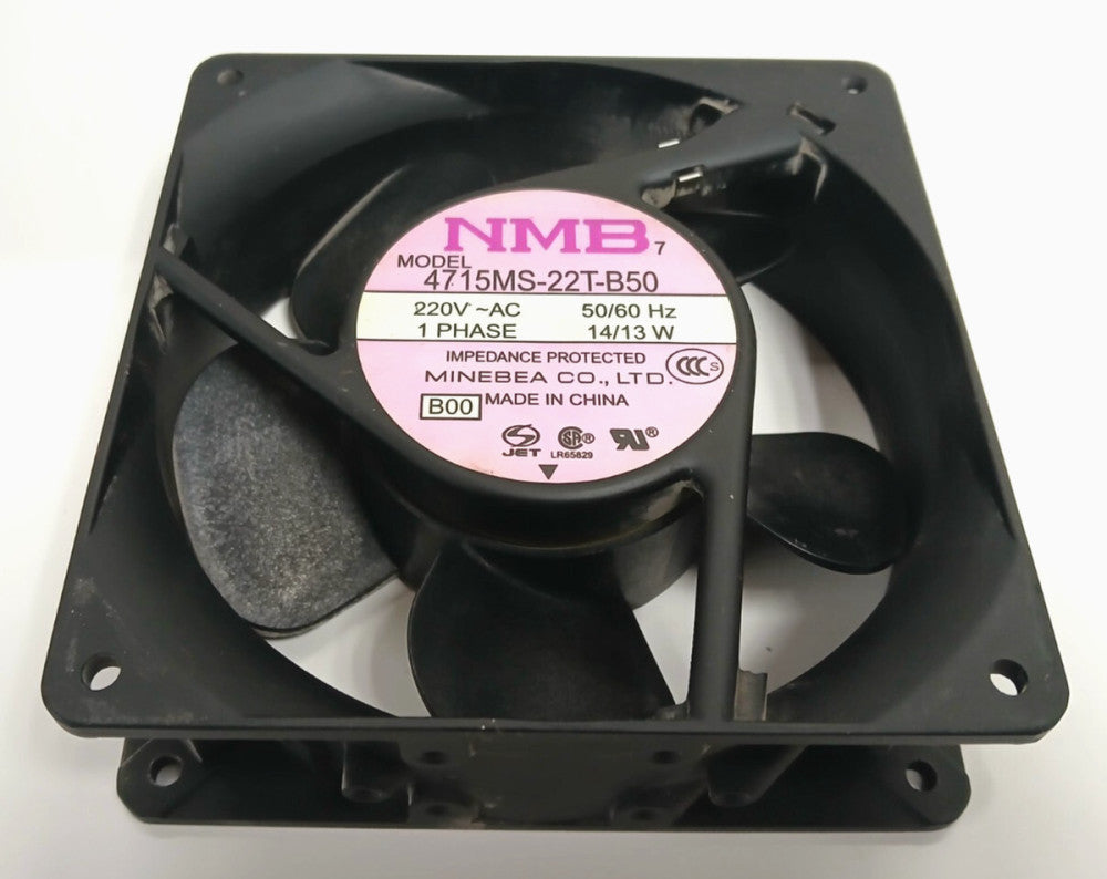 MINEBEA COOLING FAN MODEL 4715MS-22T-B50 220 V AC 50/60 HZ 102.0 CFMS 14/13 W