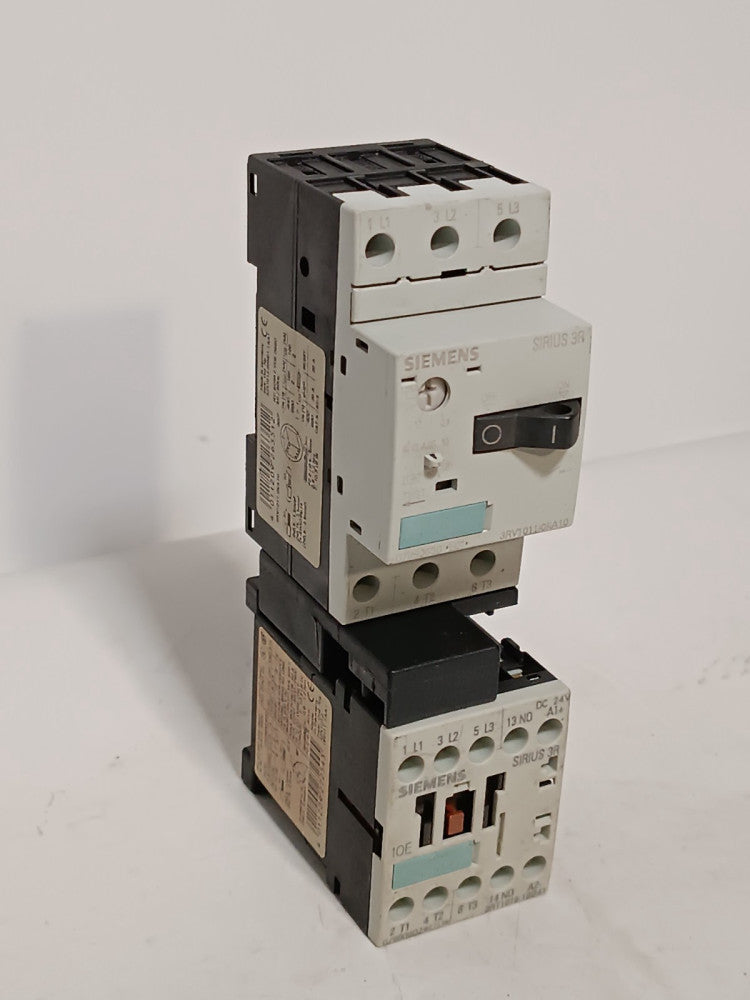 Siemens 3RA1110-1HA15-1BB4 Combo Starter,  Load Feeder Fuseless Direct Starter