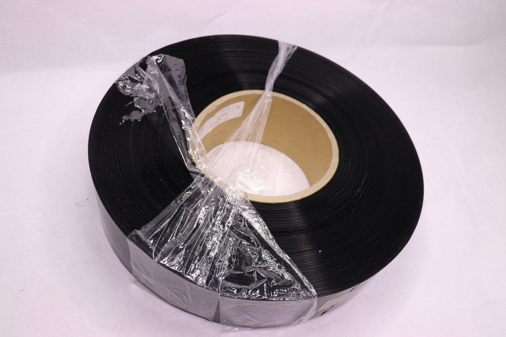 Shrinkable Tubing Black PVC 72mm x 500-Ft x .05mm