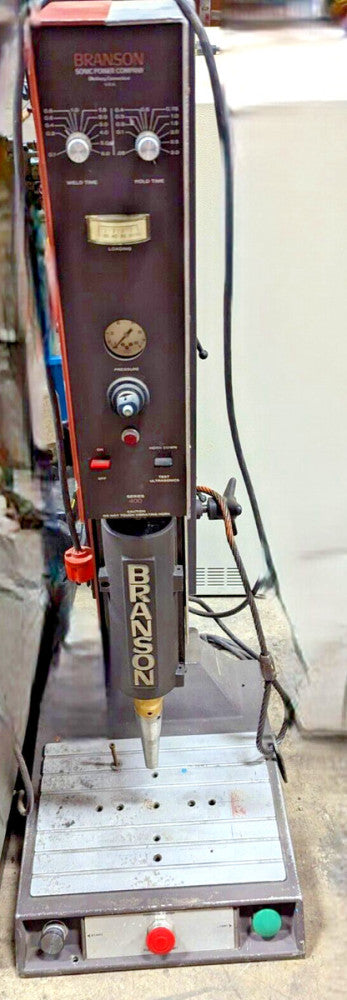 BRANSON MODEL 400 ULTRASONIC PLASTIC WELDER UN-TESTED