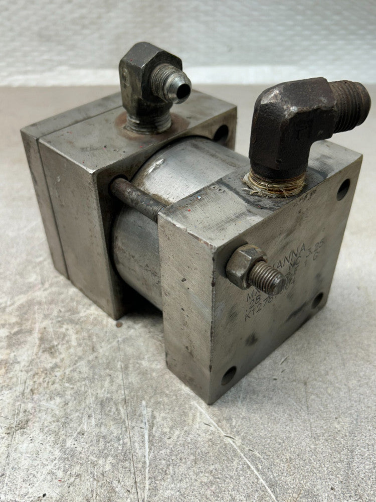 USED HANNA PNEUMATIC CYLINDER MX3 3L NC 3.25 .28 F S F 1 G K12787304