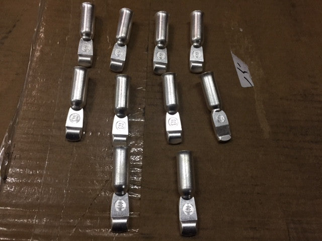 (Lot of 10) TE Connectivity / Tyco 1604038-1 Contact SKT Crimp ST Cable Mount  