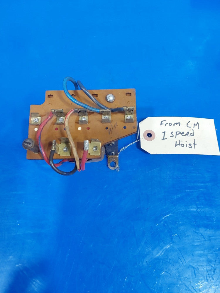 CM, 1 SPEED HOIST M-2821, ARK-LES