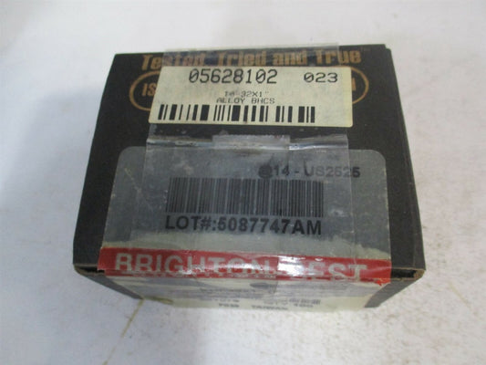 (201079P) #10-32 UNF 1 OAL Alloy Steel Hex Socket Button Cap Screw - Pack of 100