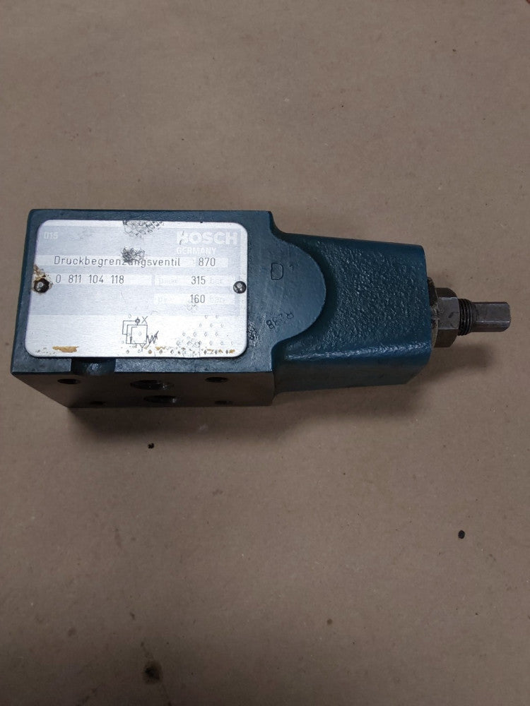 Bosch 0 811 104 118 Pressure Relief Valve