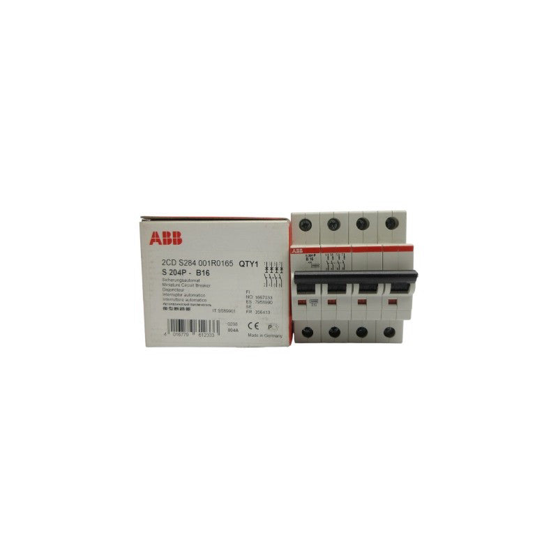 ABB 2CDS284001R0165 S204P-B16 400V 16A NSMP