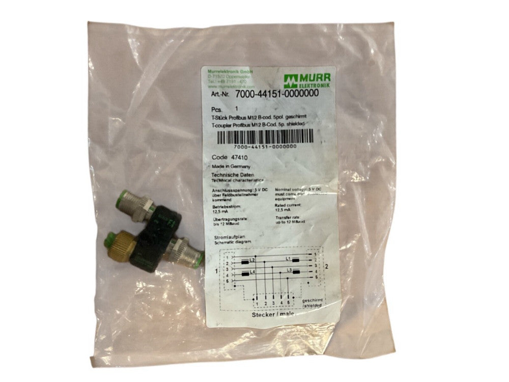 MURR ELEKTRONIK 7000-41141-0000000 / 7000411410000000 (BRAND NEW)