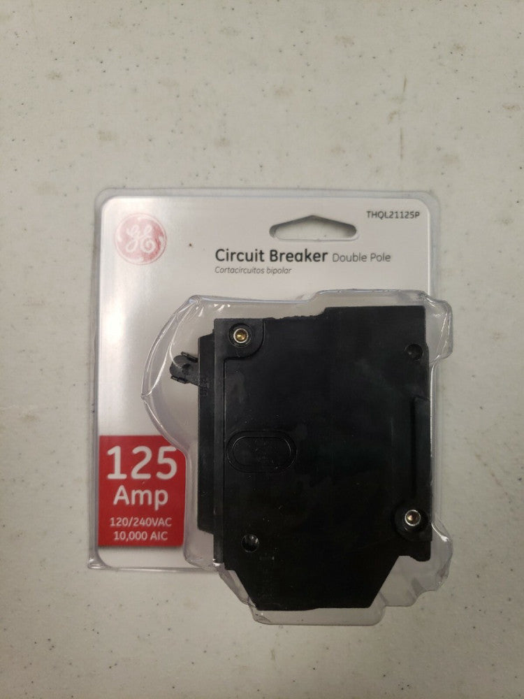 1 NEW GE THQL21125 125 Amp Double Pole Circuit Breaker  THQL21125P