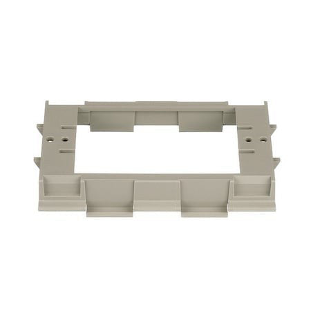 Panduit T70db-X Raceway, T-70 Series, 4.36 In W, 2.74 In H, 0.05 Ft L, Gray, 10