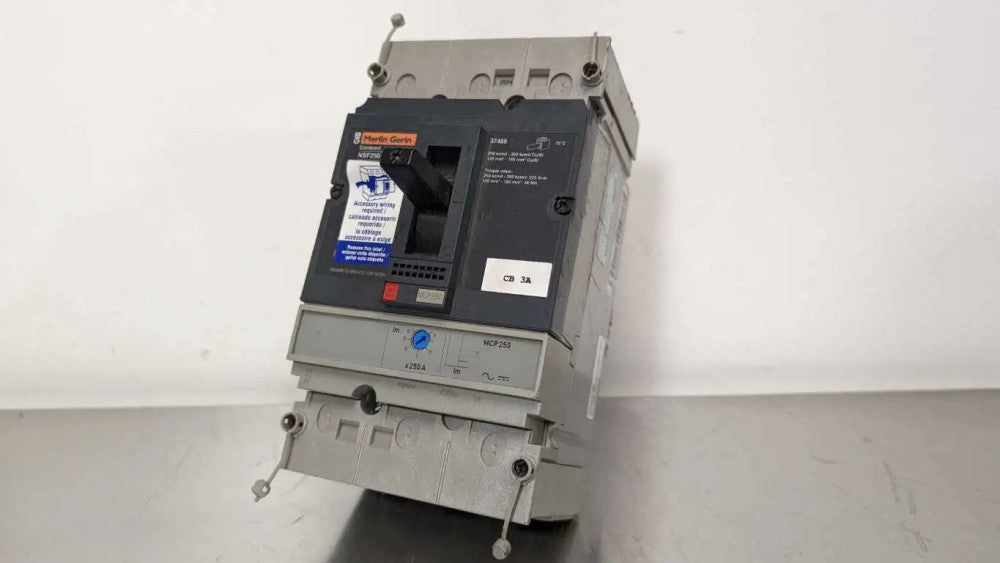 Merlin Gerin NSF250 HC Circuit Breaker 250A 3 Pole