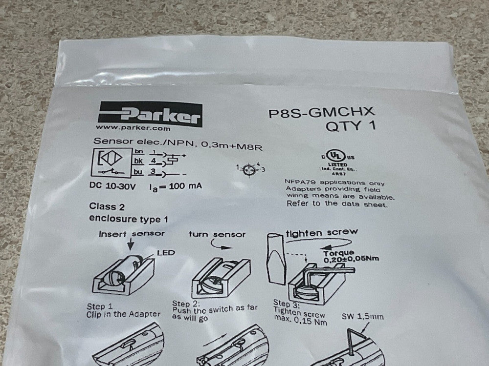 Parker P8S-GMCHX NEW