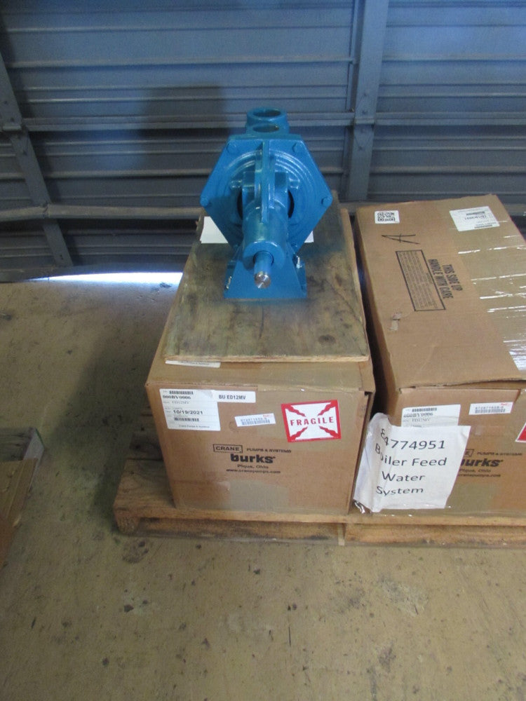 BURKS ED12MV , Crane CONDENSATE BOILER FEED PUMP, 2"x2-1/2" , MAKE OFFER!