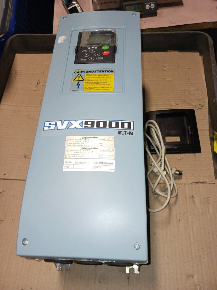 NEW EATON SVX030A1-4A1B1 VFD ADJUSTABLE FREQUENCY DRIVE 30 HP 61 AMP 480 VAC